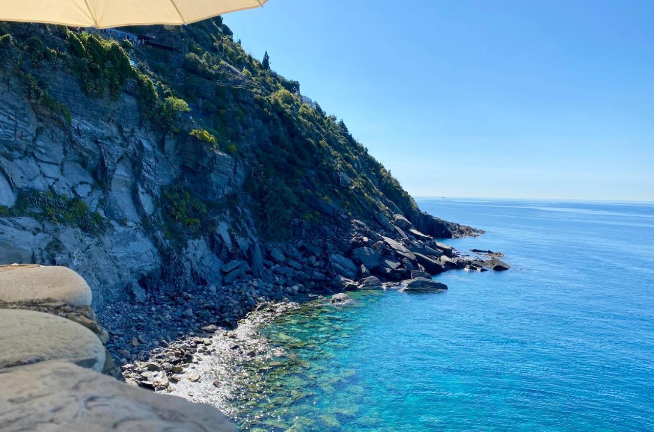 La Marina Tower Apartment With Private Sea View Terrace Vernazza Exterior foto